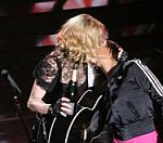 Madonna Causes A Storm With All Female French Kiss At Paris Concert